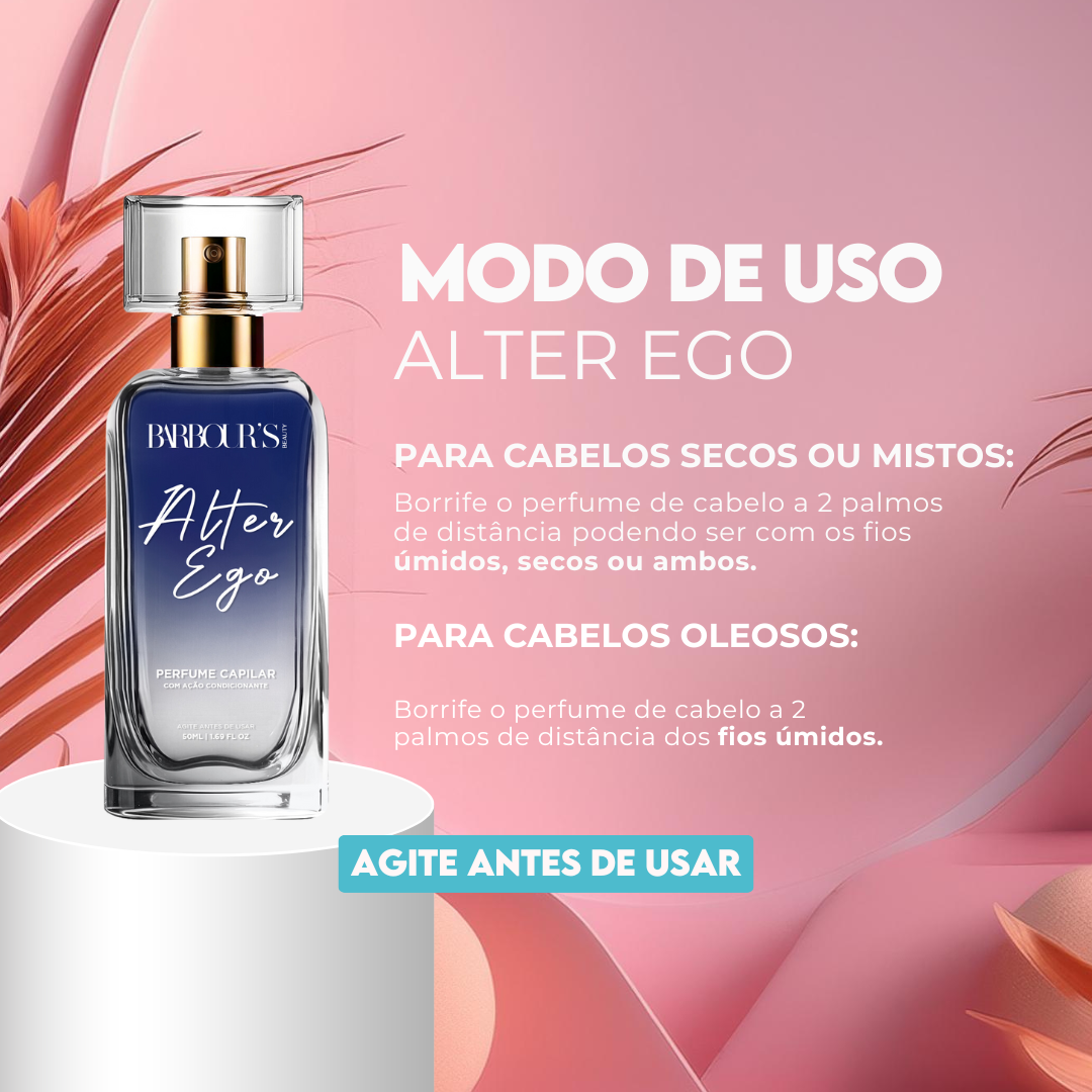 Kit 2 Perfumes de Cabelo - Alter Ego e Very Sexy