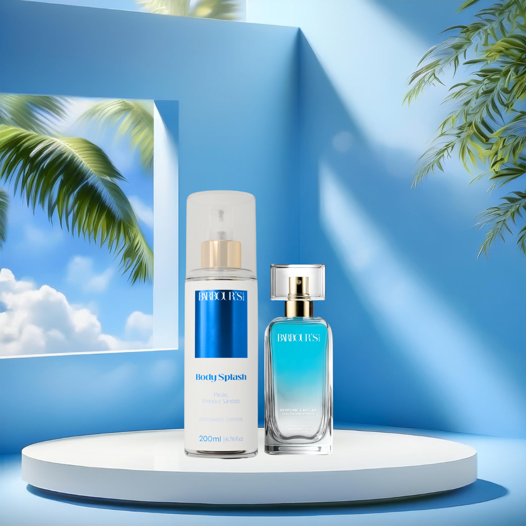 Kit Presenteável Body Splash + Perfume de Cabelo Celestial Glow
