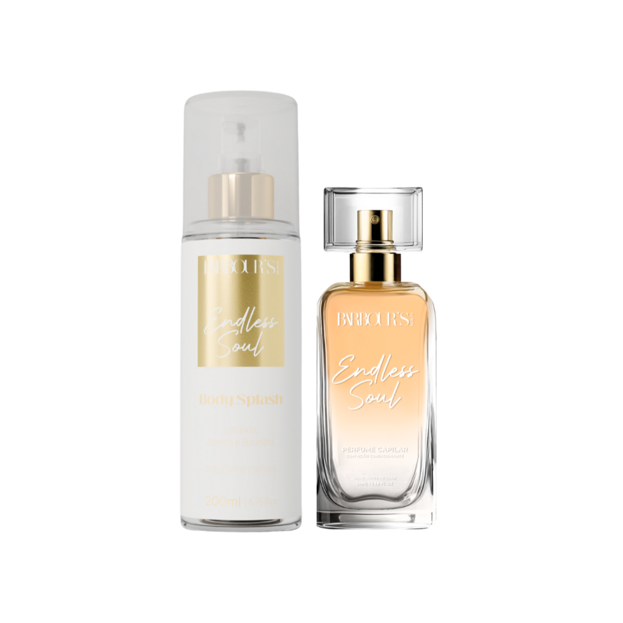 Kit Perfume de Cabelo e Body Splash - Endless Soul