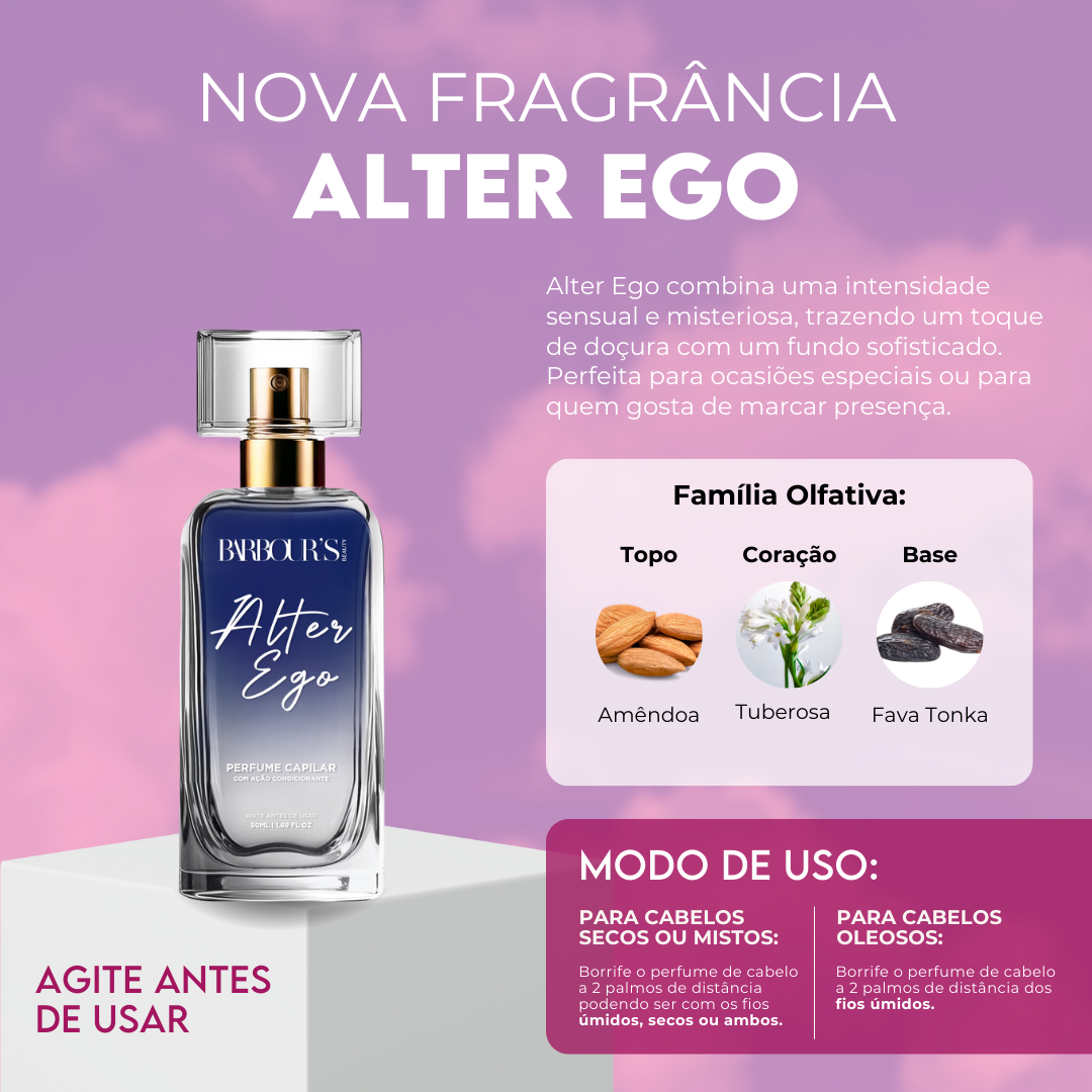 Kit Cabelo Perfumado (3 Perfumes Capilares)