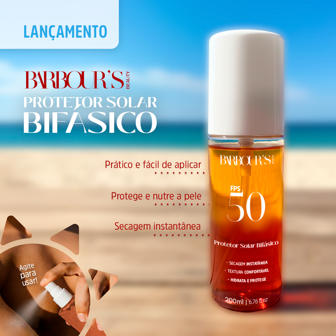 Protetor Solar Bifásico FPS50