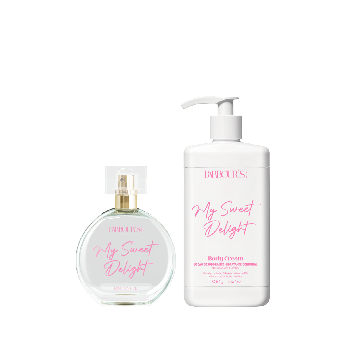 Kit Desodorante Colônia e Body Cream My Sweet Delight