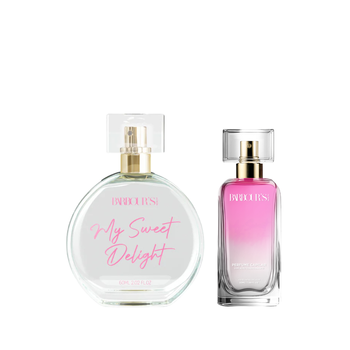Kit Desodorante Colônia e Perfume Capilar - My Sweet Delight