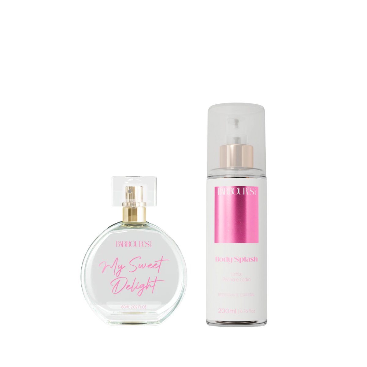 Kit Desodorante Colônia e Body Splash - My Sweet Delight