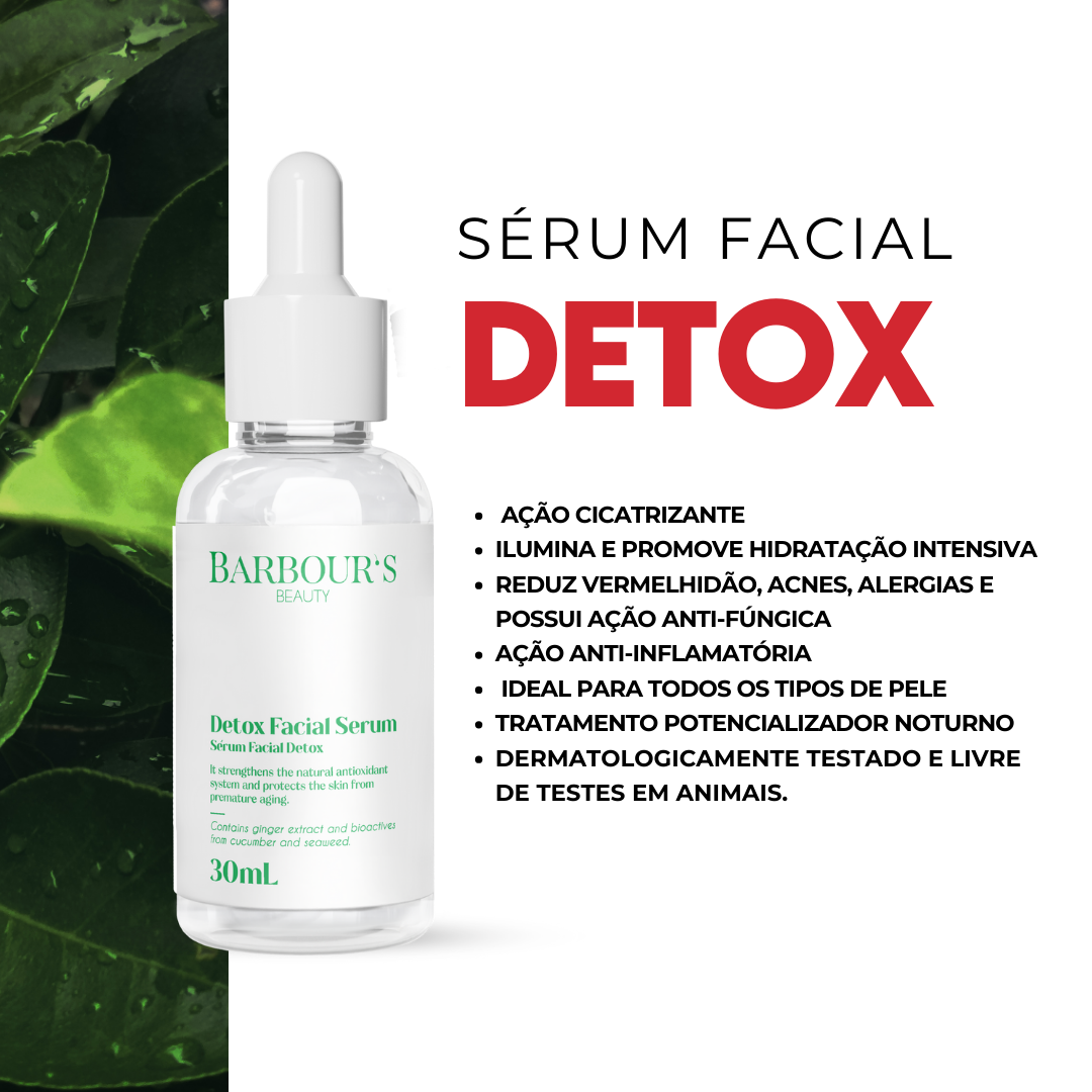 Detox Facial - Serum Facial Detox (CONTA GOTAS)