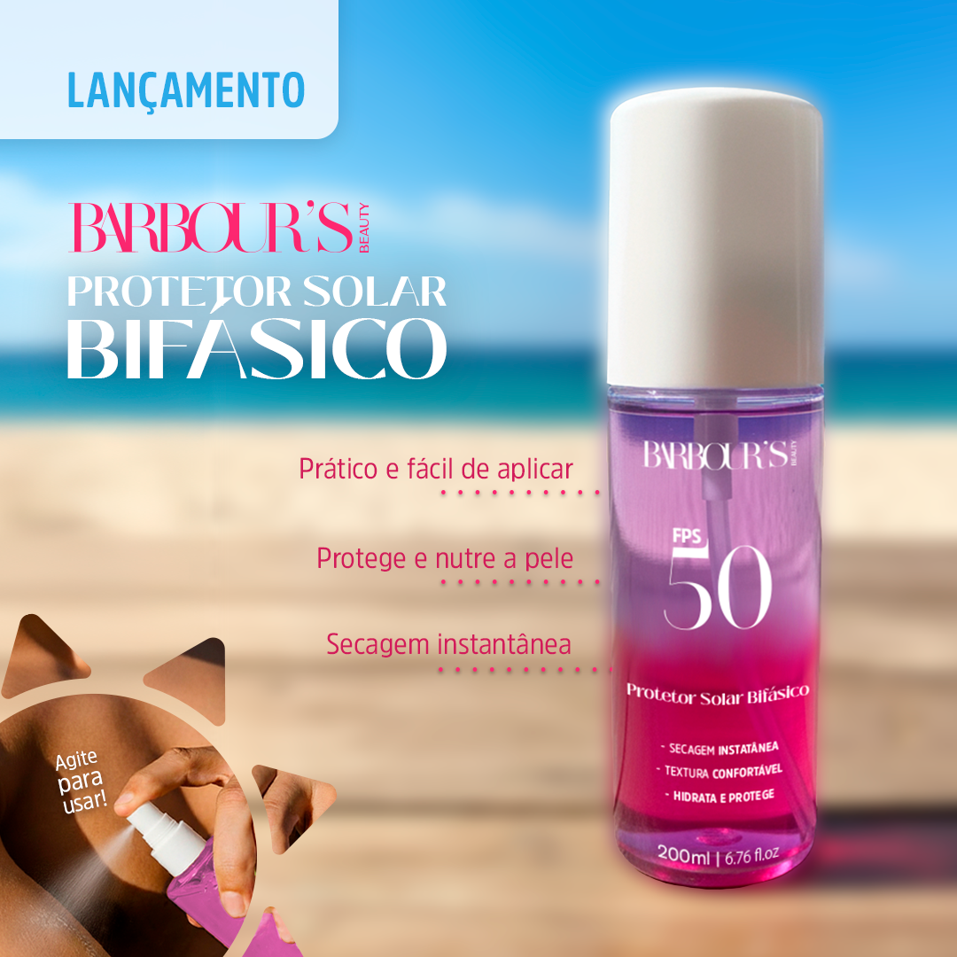 Protetor Solar Bifasico FPS50