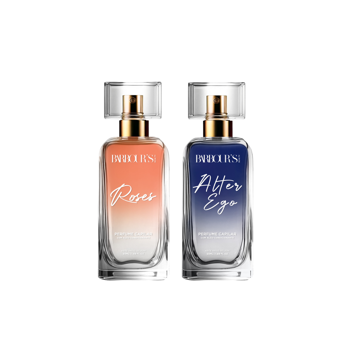 Kit 2 Perfumes de Cabelo - Alter Ego e Roses