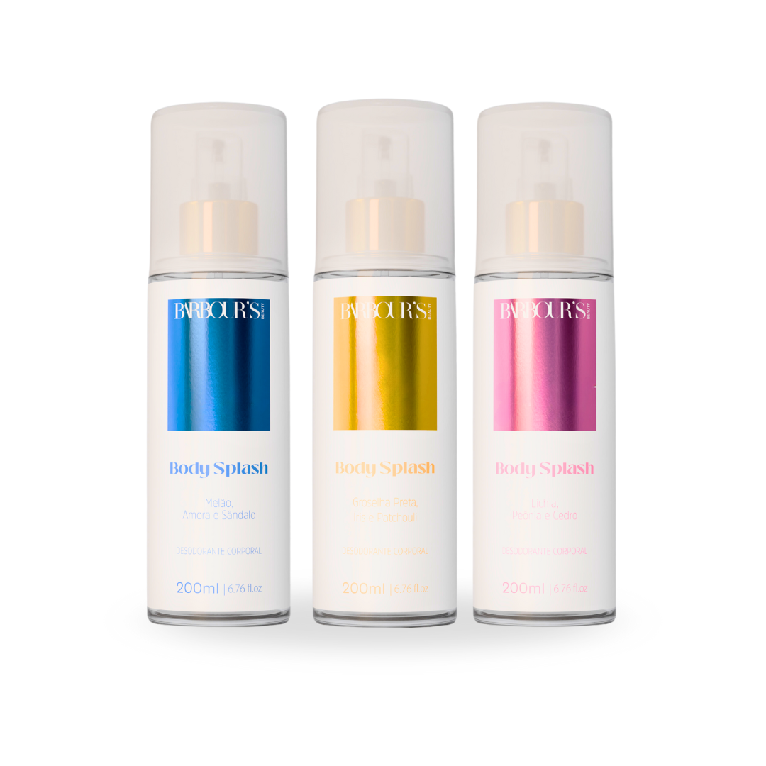 Kit 3 Body Splash Desodorante Colônia 200ml - Celestial Glow, Living Grace, My Sweet Delight - Image 1