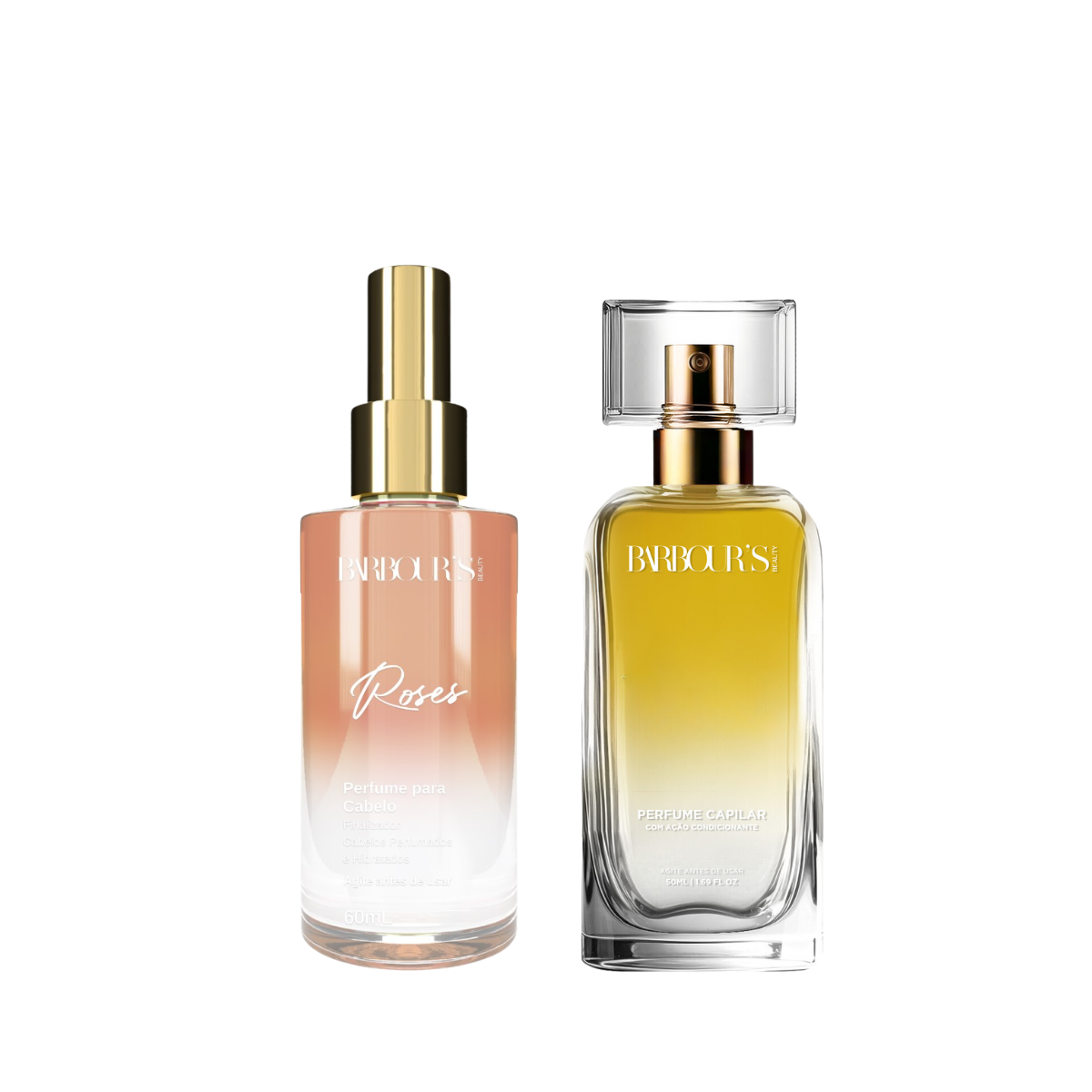 Kit 2 Perfumes de Cabelo - Living Grace e Roses