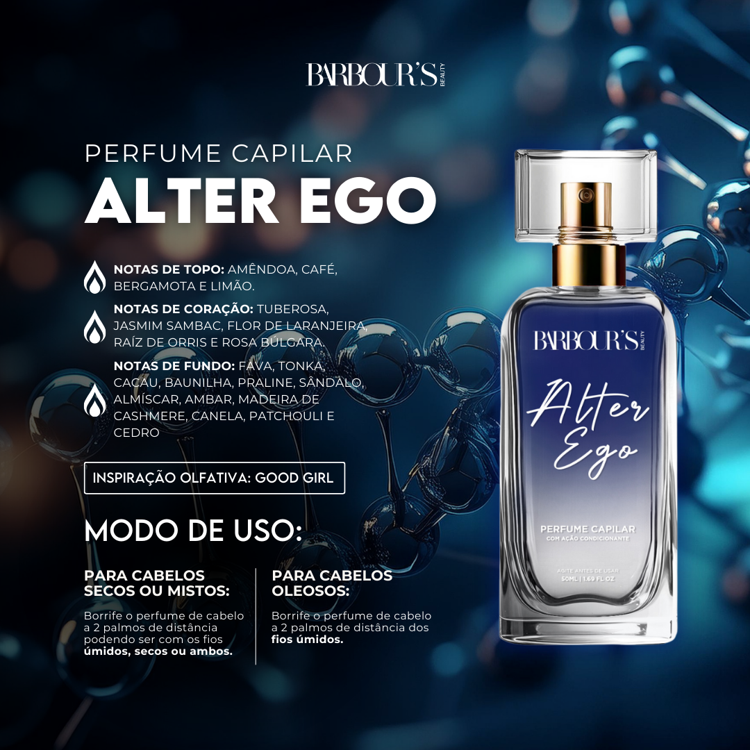 Kit 2 Perfumes de Cabelo - Alter Ego e Very Sexy