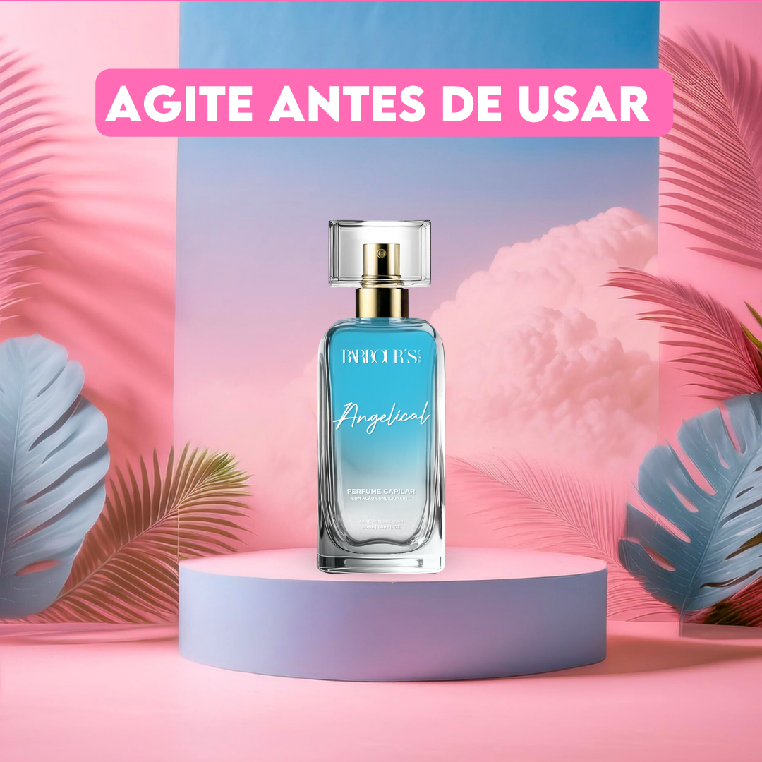 Perfume para cabelo Angelical / finalizador termoativo