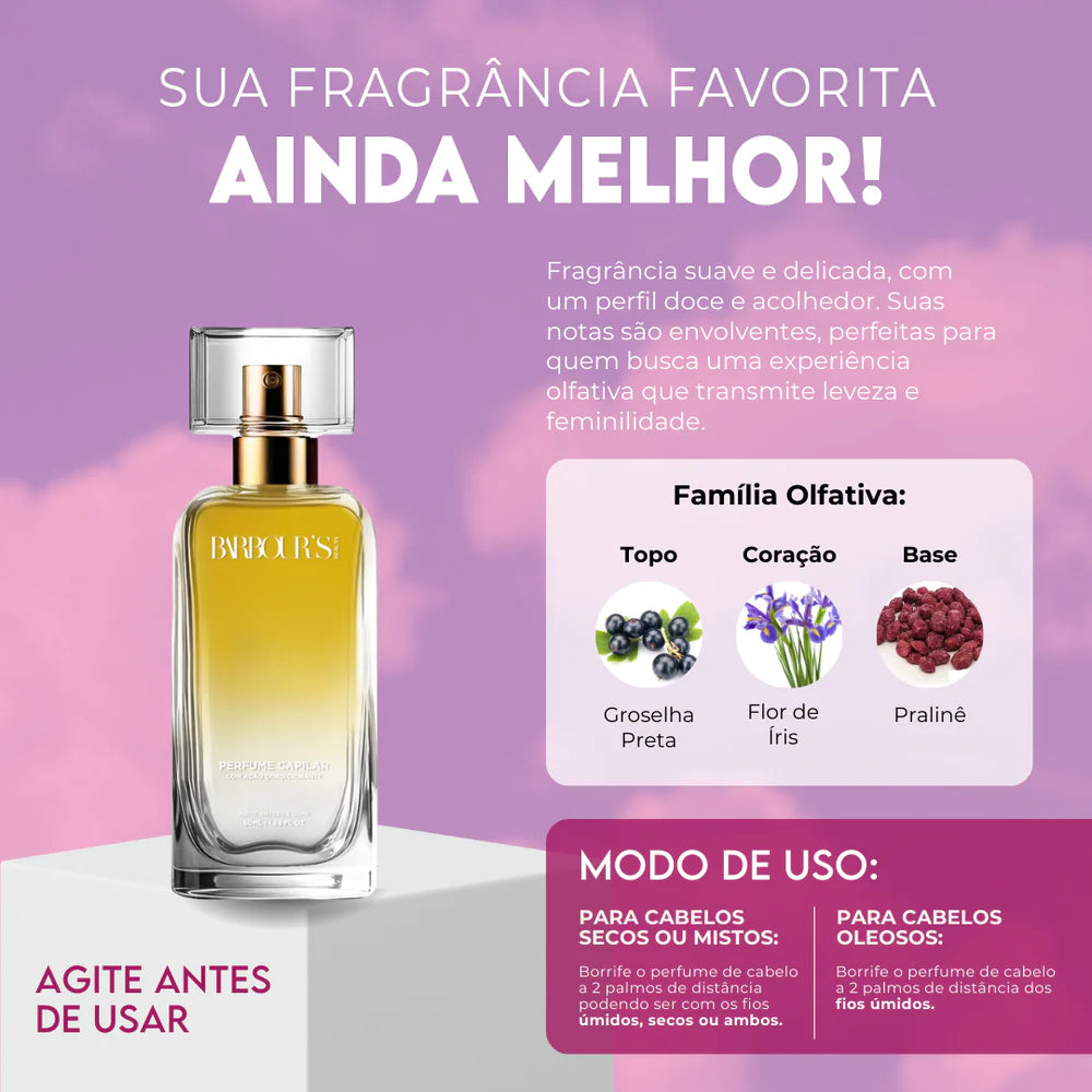 Kit 2 Perfumes de Cabelo - Living Grace e Affair