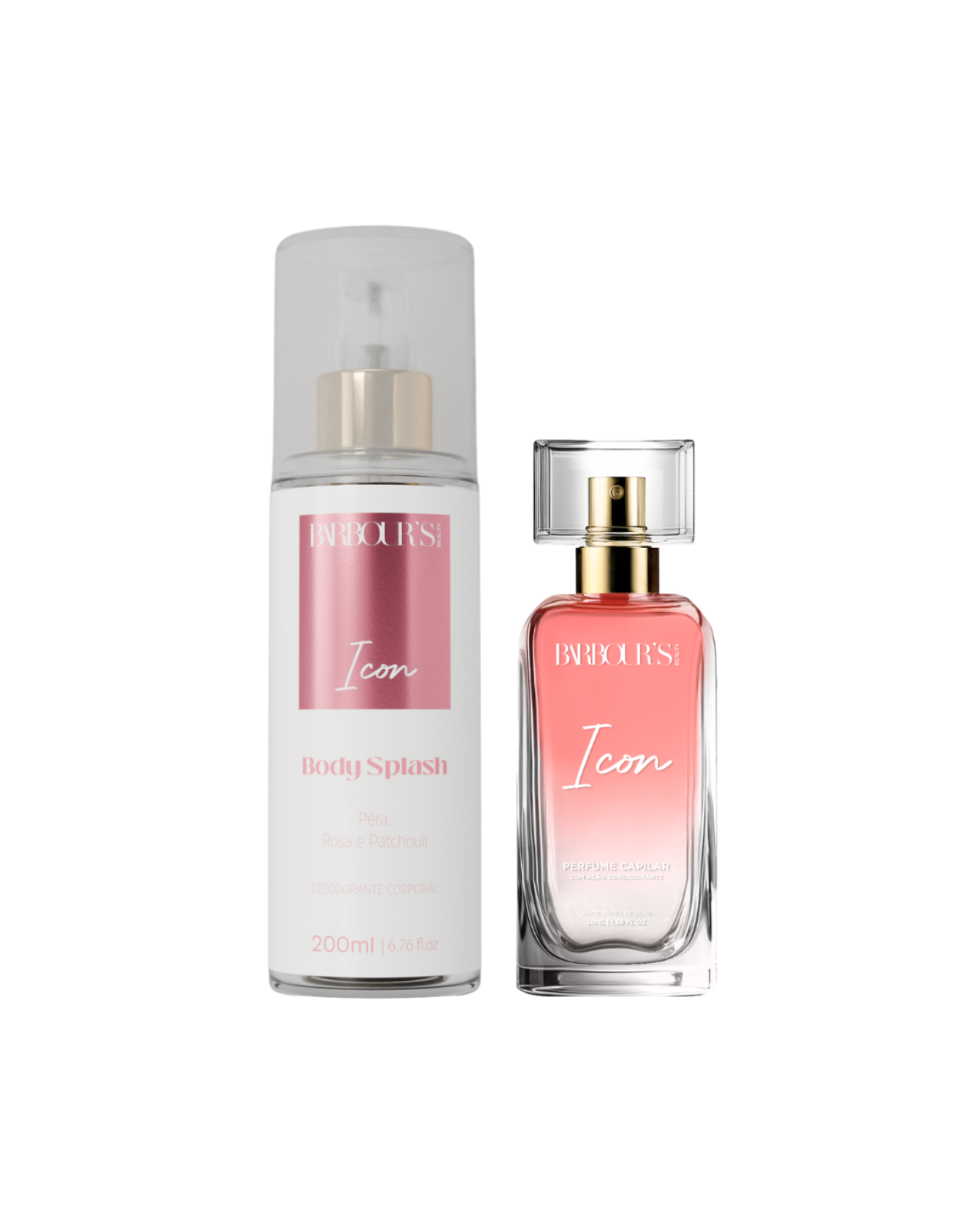 Kit Perfume de Cabelo e Body Splash -  Icon