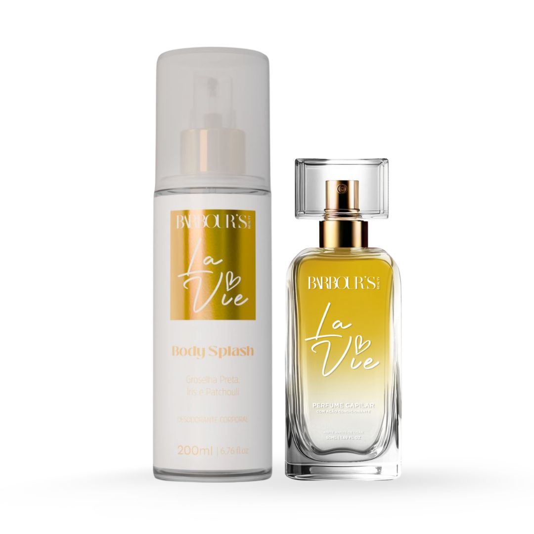 Kit Perfume de Cabelo e Body Splash - La Vie