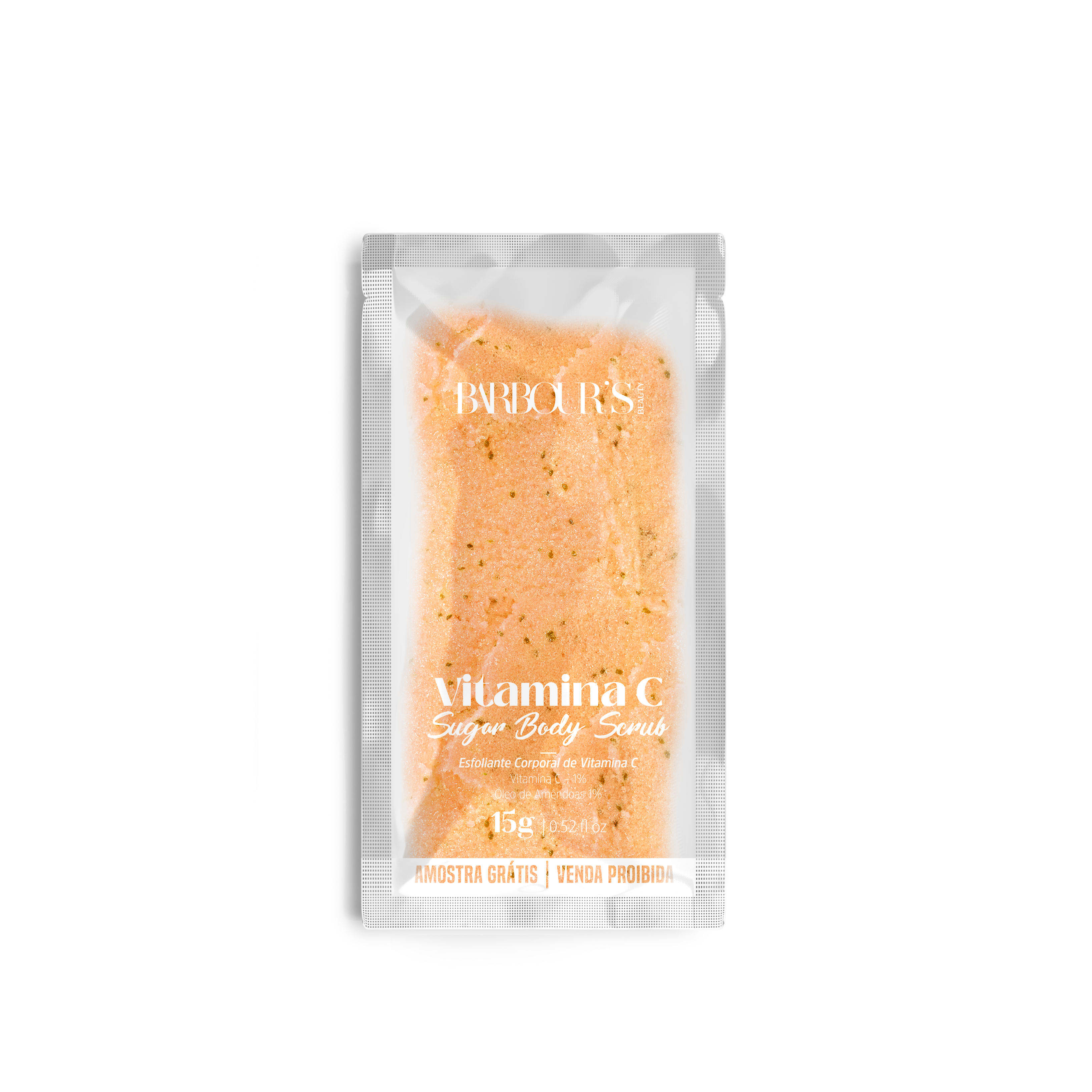 Amostra Esfoliante Corporal de Vitamina C - Vitamin C Sugar Body Scrub - 15g