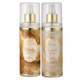 Kit 2 Body Splash Desodorante Colônia 200ml - Caramel Kiss e Vanilla Rum