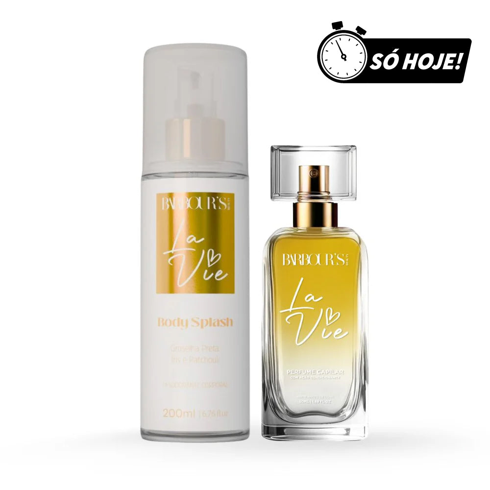 Kit Perfume de Cabelo e Body Splash - La Vie