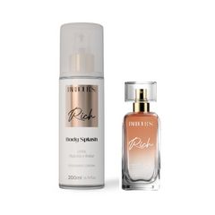 Kit Perfume de Cabelo e Body Splash - Rich
