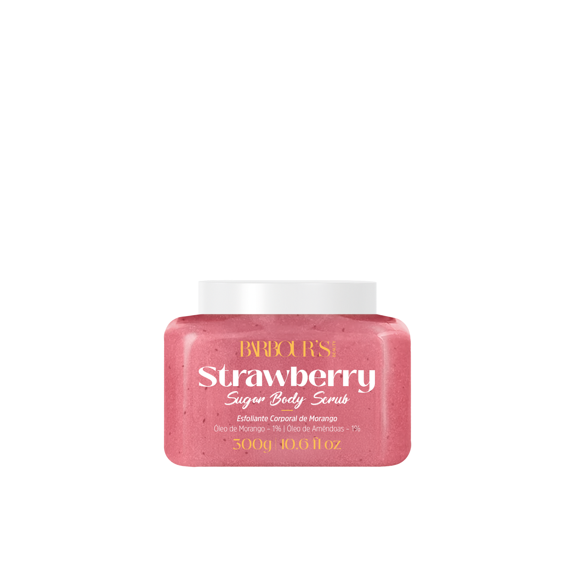 Esfoliante Corporal de Morango - Strawberry Sugar Body Scrub