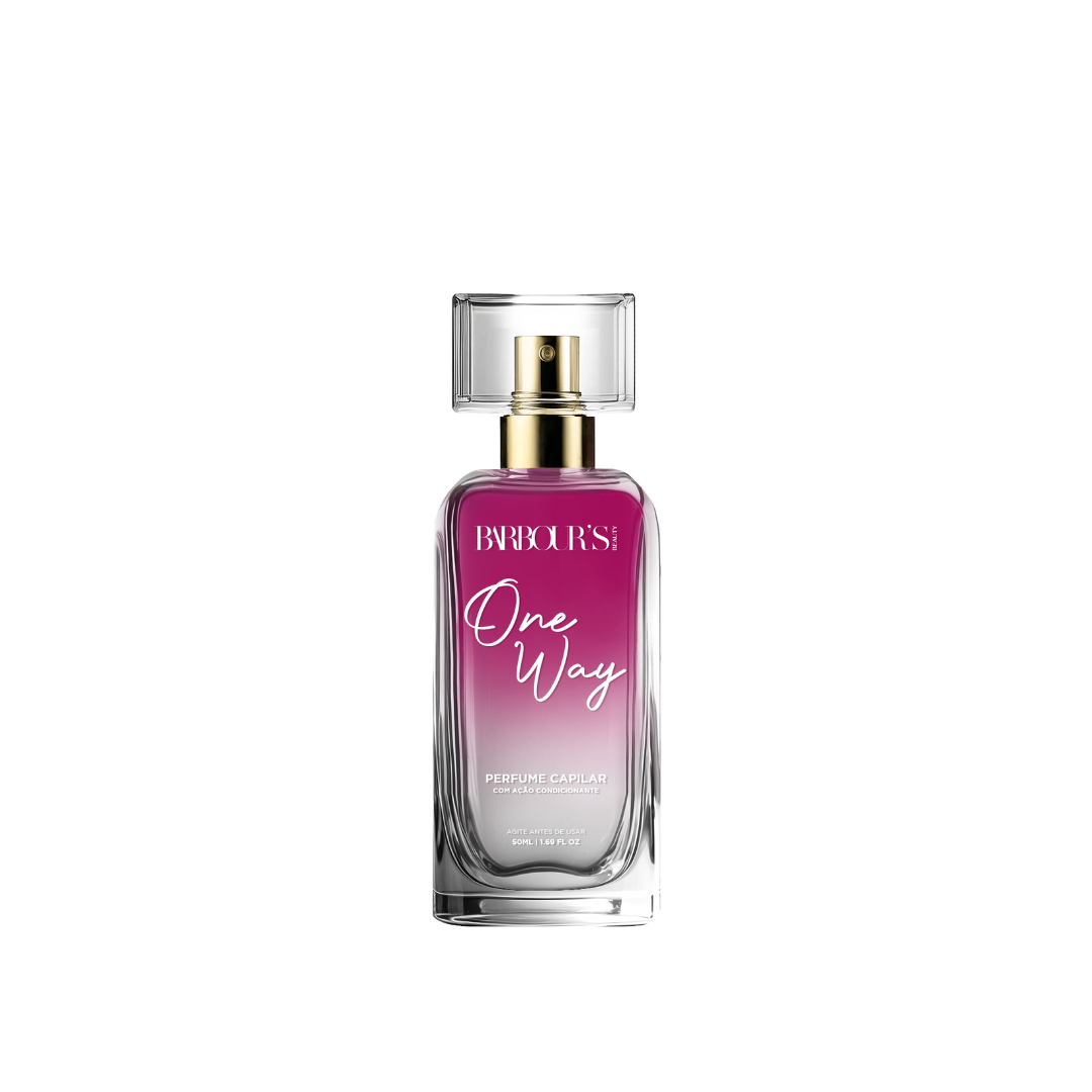 Perfume para cabelo One Way / finalizador termoativo