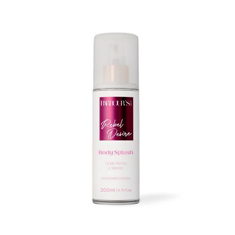 Body Splash Rebel Desire Desodorante Colônia 200ml