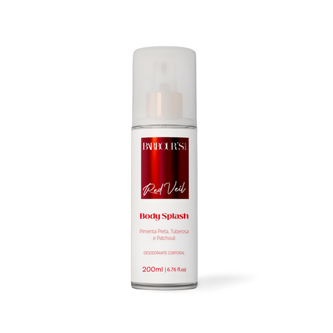 Body Splash Red Veil Desodorante Colônia 200ml