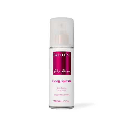 Body Splash Rose Aura Desodorante Colônia 200ml