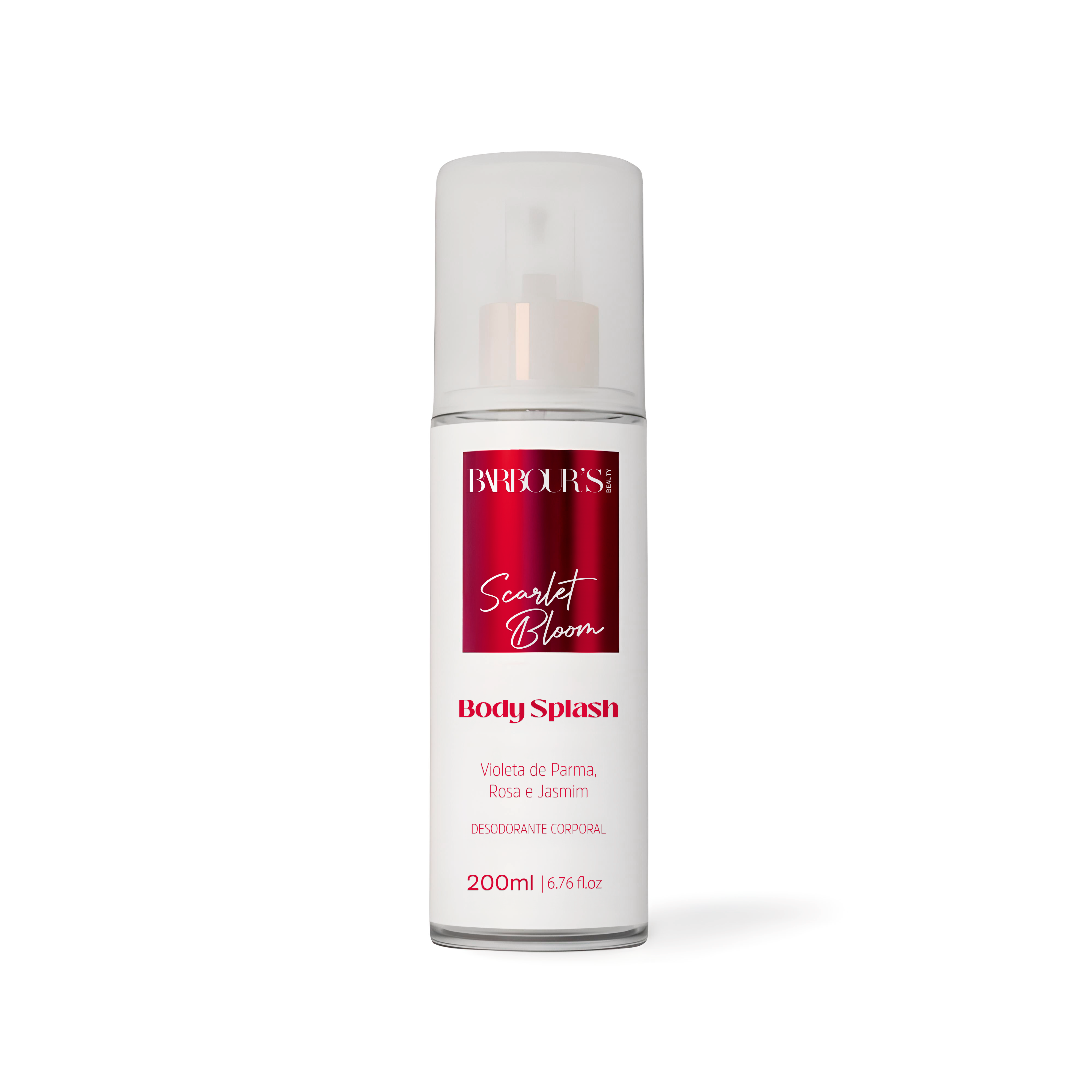 Body Splash Scarlet Bloom Desodorante Colônia 200ml