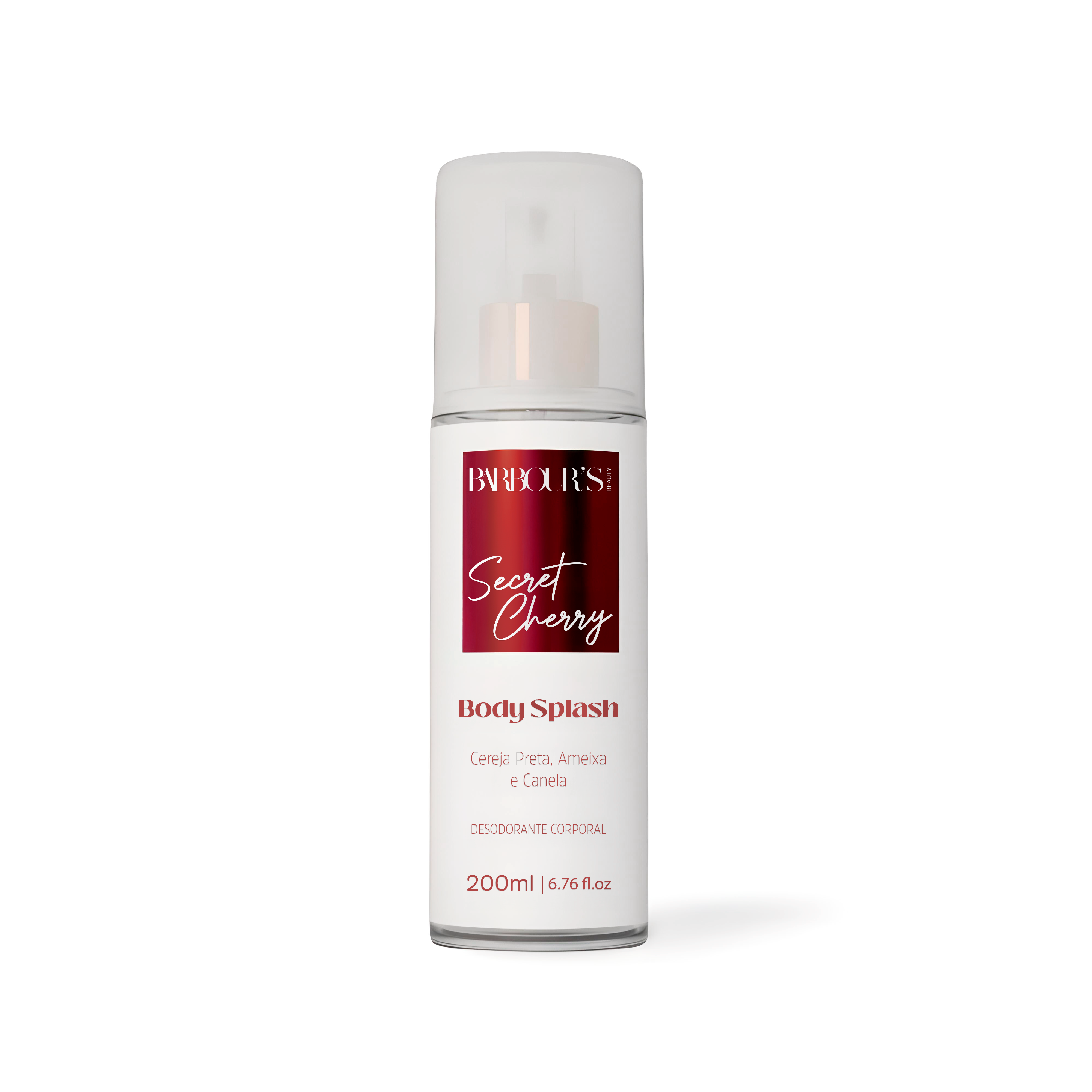 Body Splash Secret Cherry Desodorante Colônia 200ml