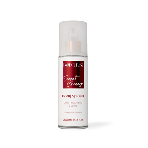 Body Splash Secret Cherry Desodorante Colônia 200ml