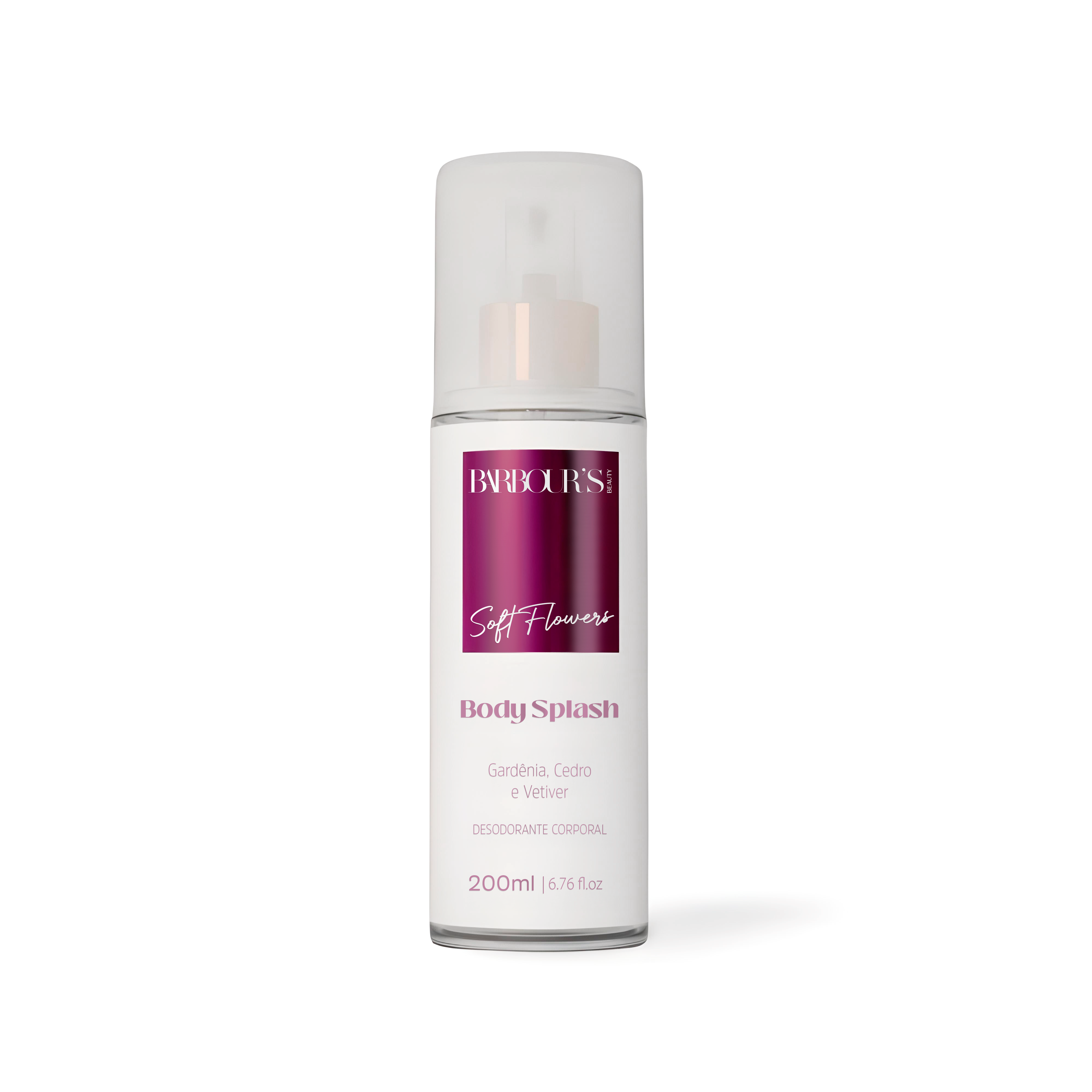 Body Splash Soft Flowers Desodorante Colônia 200ml
