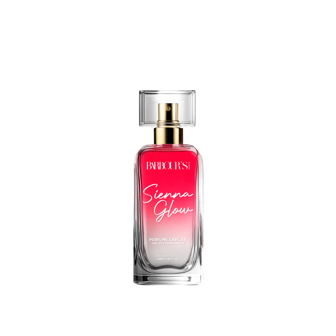 Perfume para cabelo Sienna Glow / finalizador termoativo