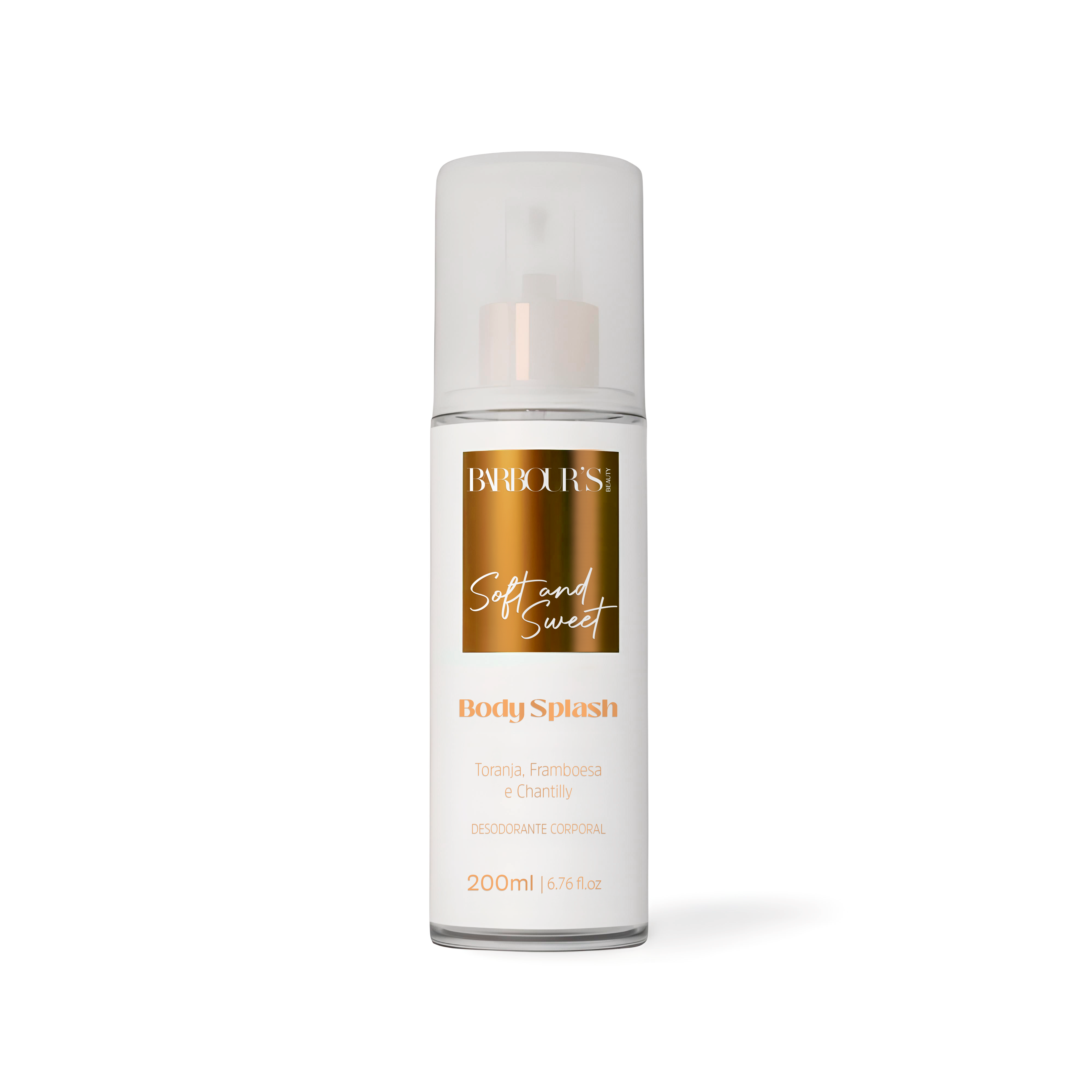 Body Splash Soft And Sweet Desodorante Colônia 200ml