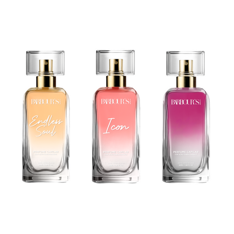 Kit Trio Capilar Versátil (3 Perfumes Capilares) - Icon, Endless Soul e My Journey