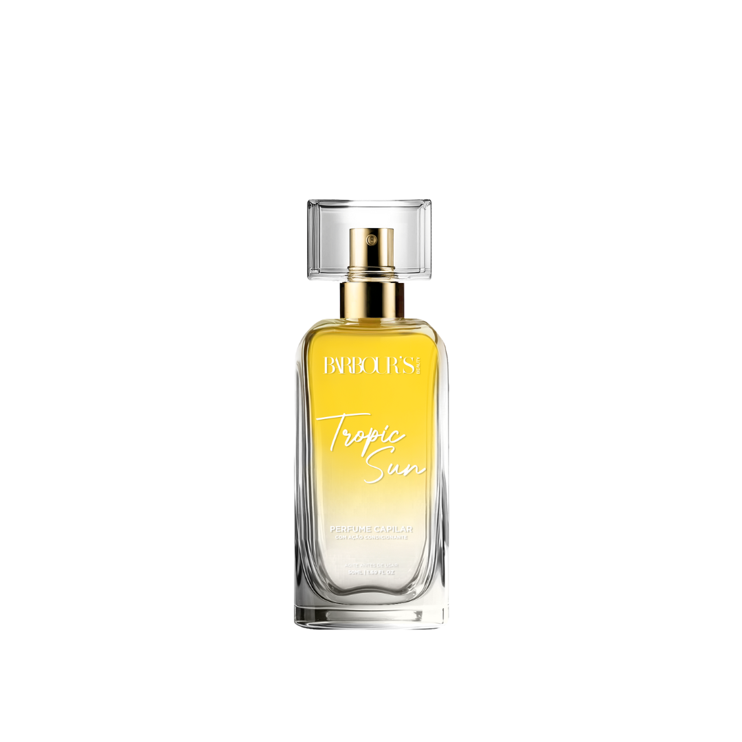 Perfume para cabelo Tropic Sun / finalizador termoativo