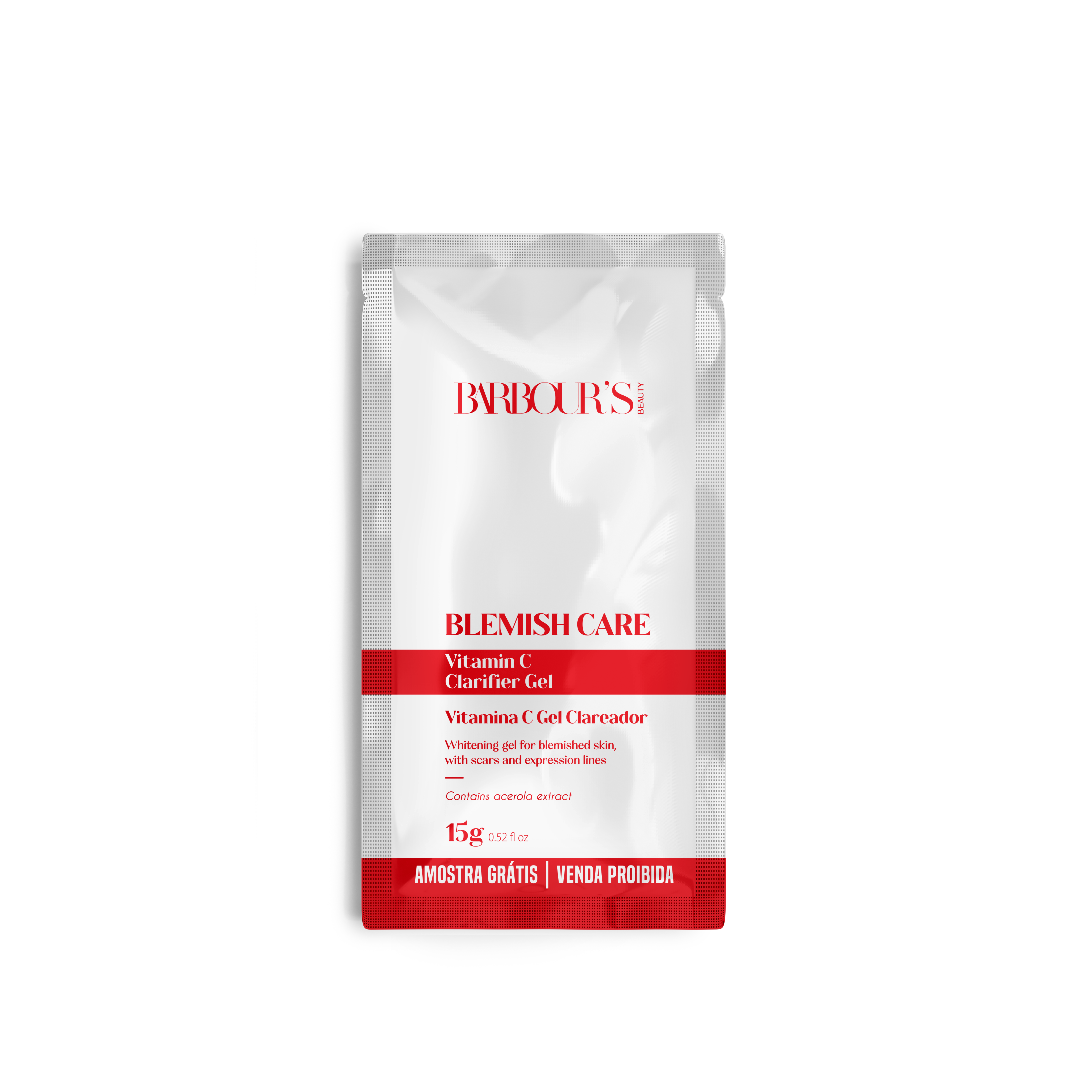 Amostra Vitamin C Clarifier Gel - Vitamina C Gel Clareador 15g