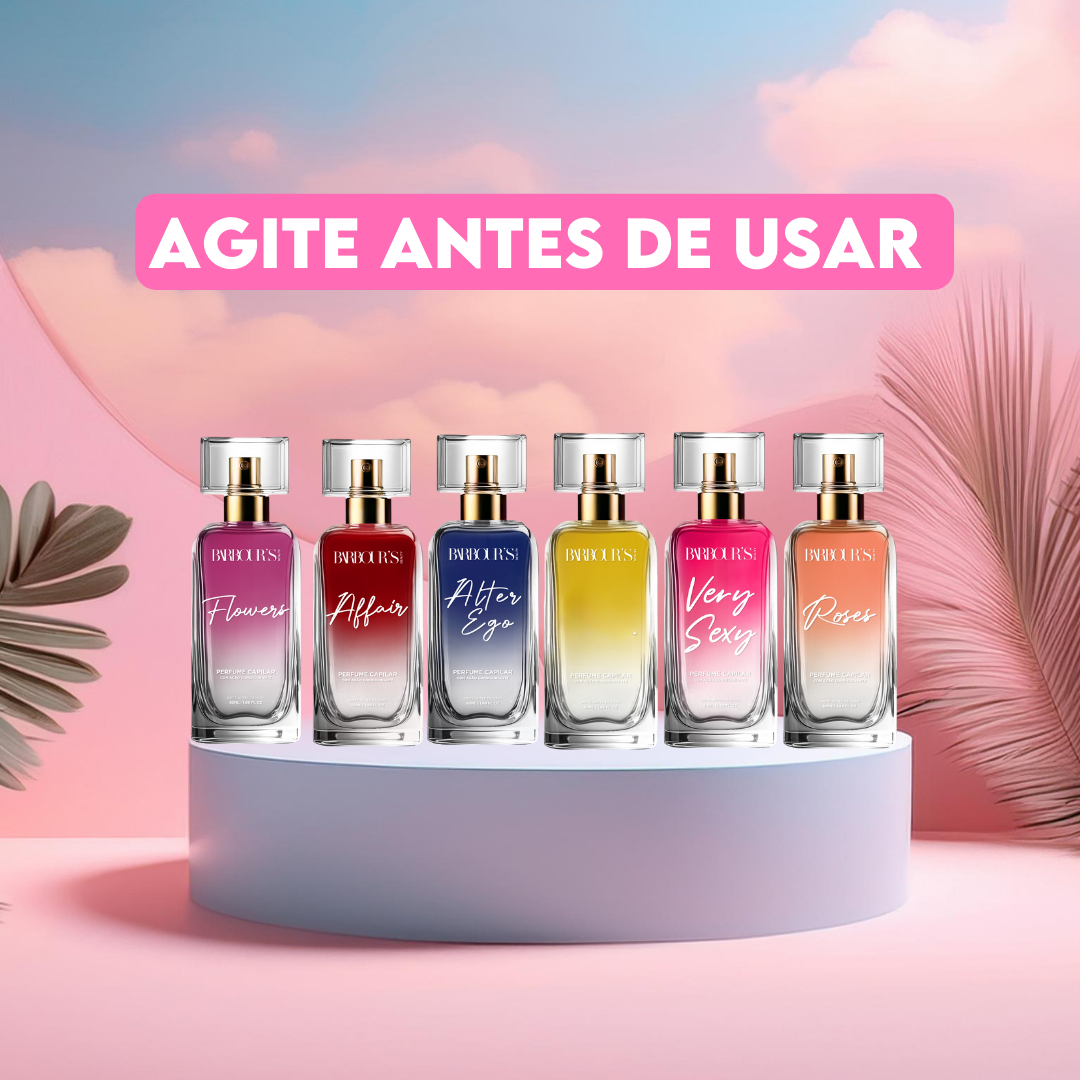 Kit 2 Perfumes de Cabelo - Living Grace e Roses