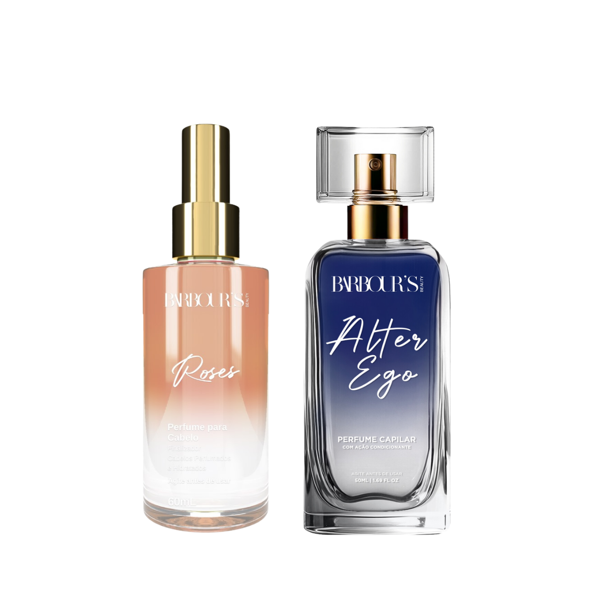 Kit 2 Perfumes de Cabelo - Alter Ego e Roses