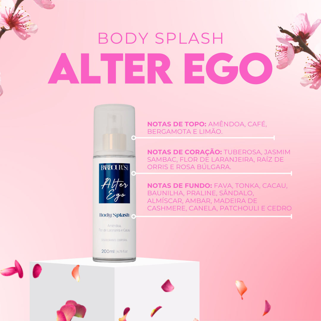 Body Splash Alter Ego Desodorante Colônia 200ml