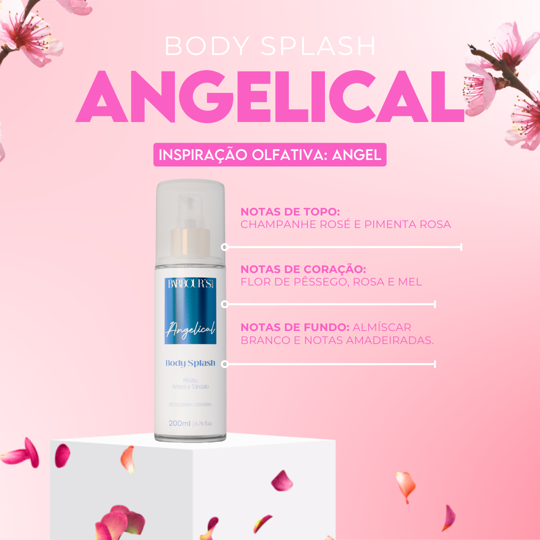 Kit 3 Body Splash - Angelical, Affair, Delight