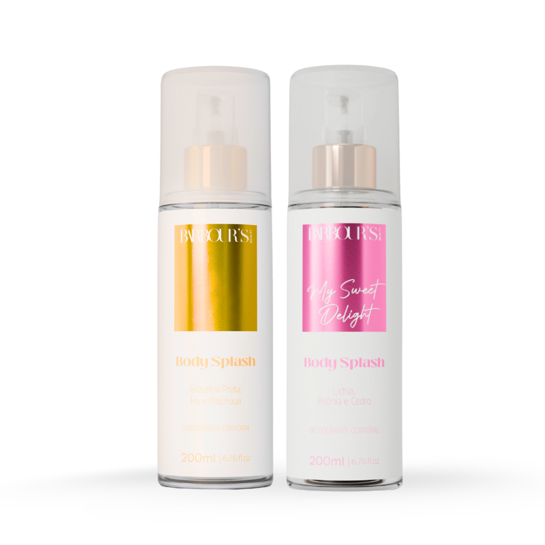 Kit 2 Body Splash Desodorante Colônia 200ml - Living Grace, My Sweet Delight