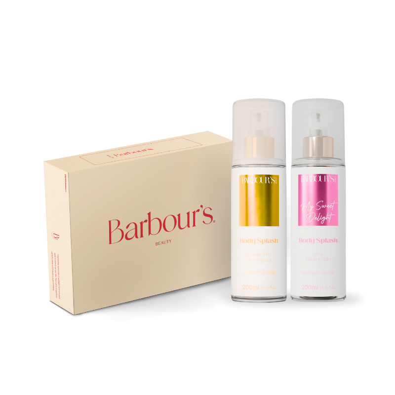 Kit Presenteável 2 Body Splash Desodorante Colônia 200ml - Living Grace, My Sweet Delight