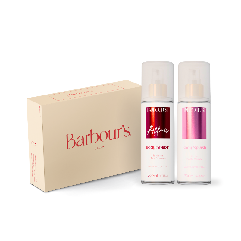 Kit Presenteável 2 Body Splash Desodorante Colônia 200ml - My Sweet Delight, Affair