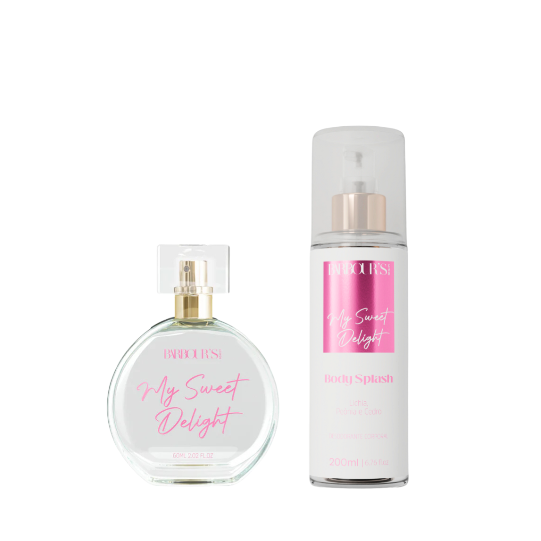 Kit Desodorante Colônia e Body Splash - My Sweet Delight