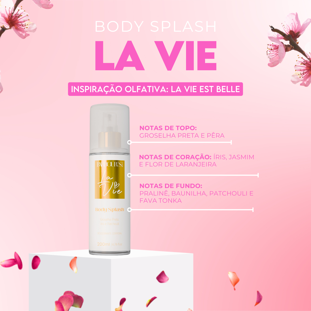 Body Splash La Vie - Deo Colônia (Ref. Olfativa La Vie Est Belle)