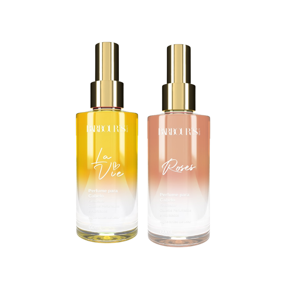 Kit 2 Perfumes de Cabelo - La Vie e Roses