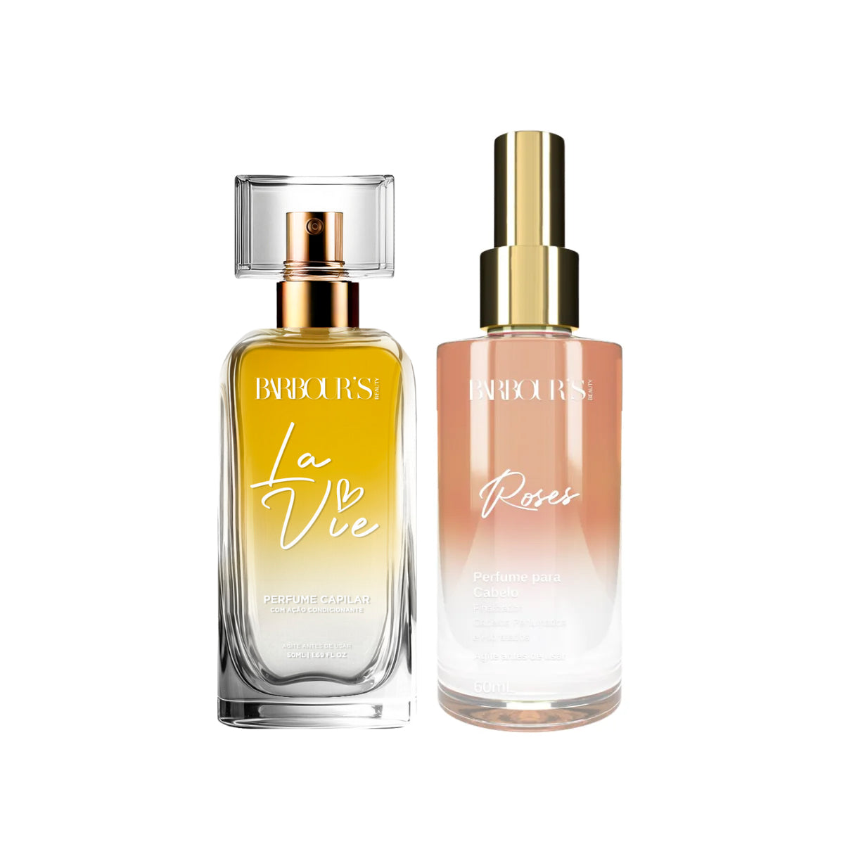 Kit 2 Perfumes de Cabelo - La Vie e Roses