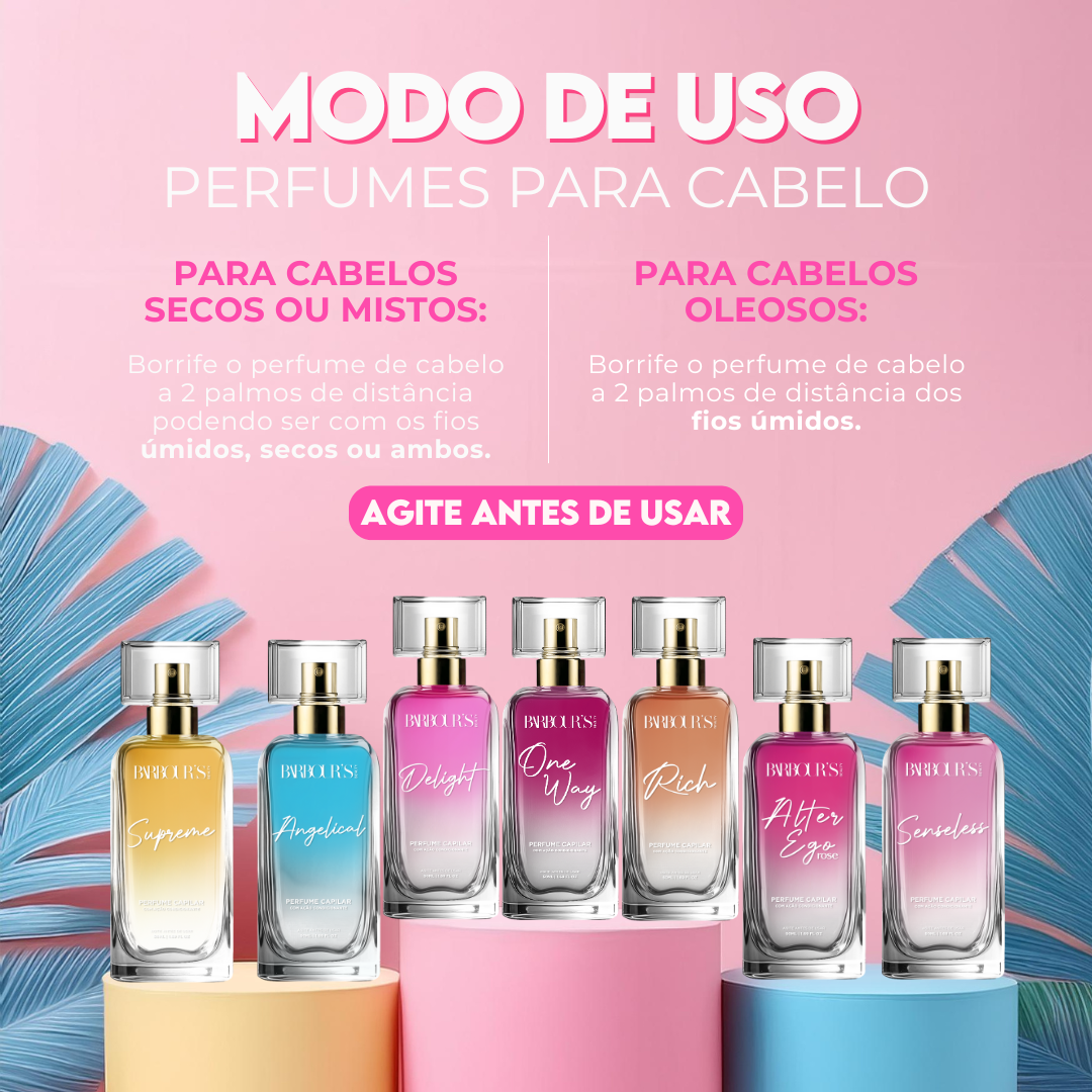 Kit Body Splash + Perfume de Cabelo Delight