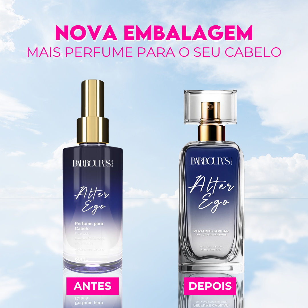 Perfume para cabelo / finalizador termoativo Alter Ego