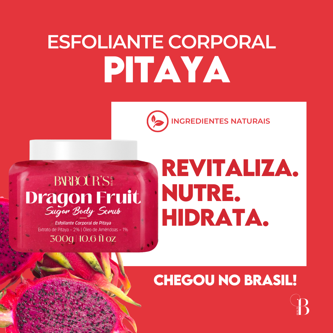 Esfoliante Corporal de Pitaya - Dragon Fruit Sugar Body Scrub